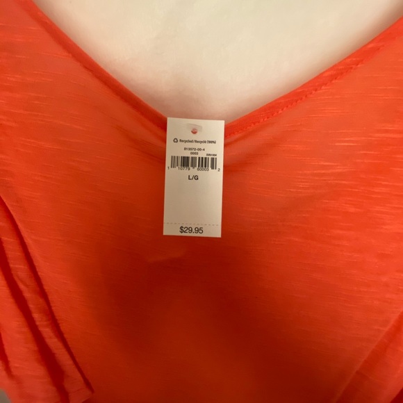 Gap // White Flutter Sleeve Top - Picture 3 of 4